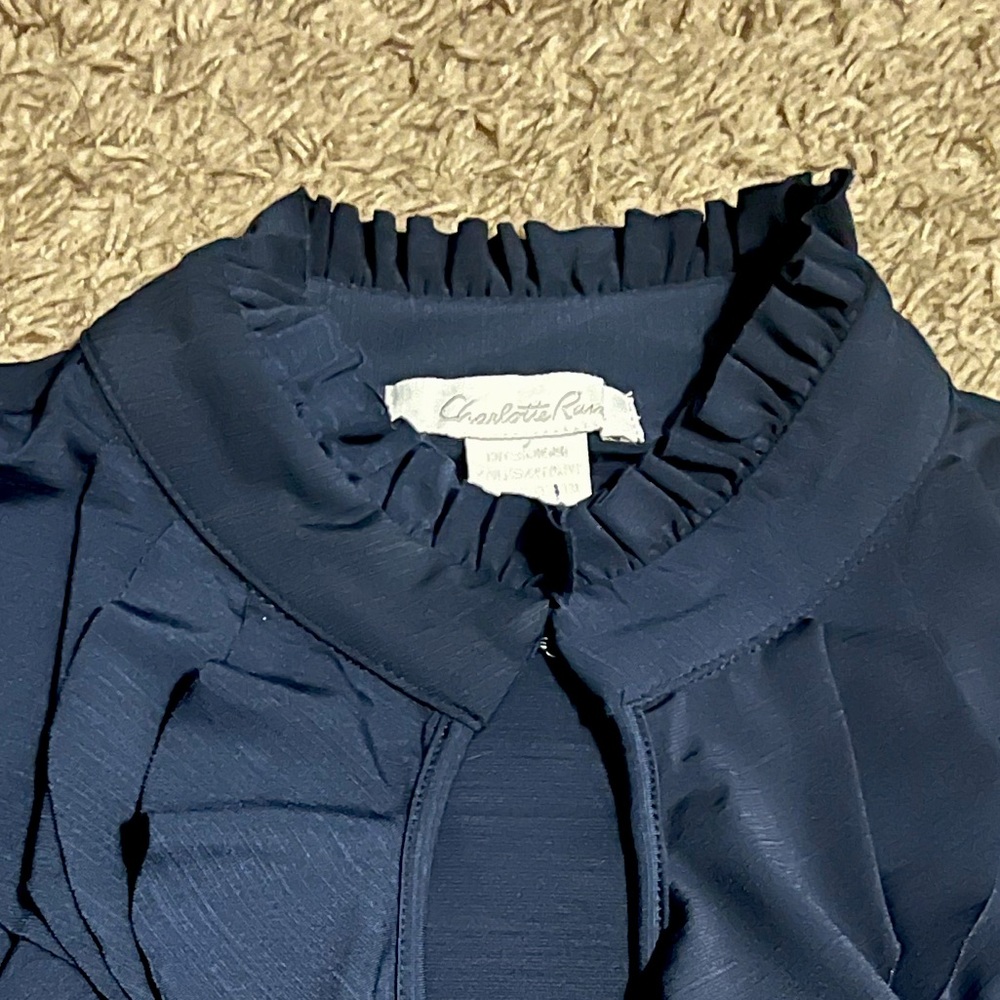 Charlotte Russe Ruffle Top - Picture 3 of 5